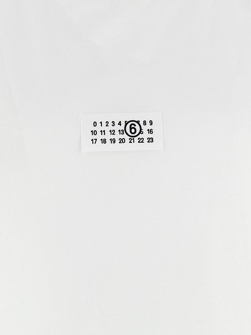 MM6 Maison Margiela Numeric Signature MM6 Patch T-Shirt - White