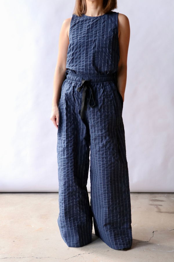 Lee Mathews Frances Tank - Navy