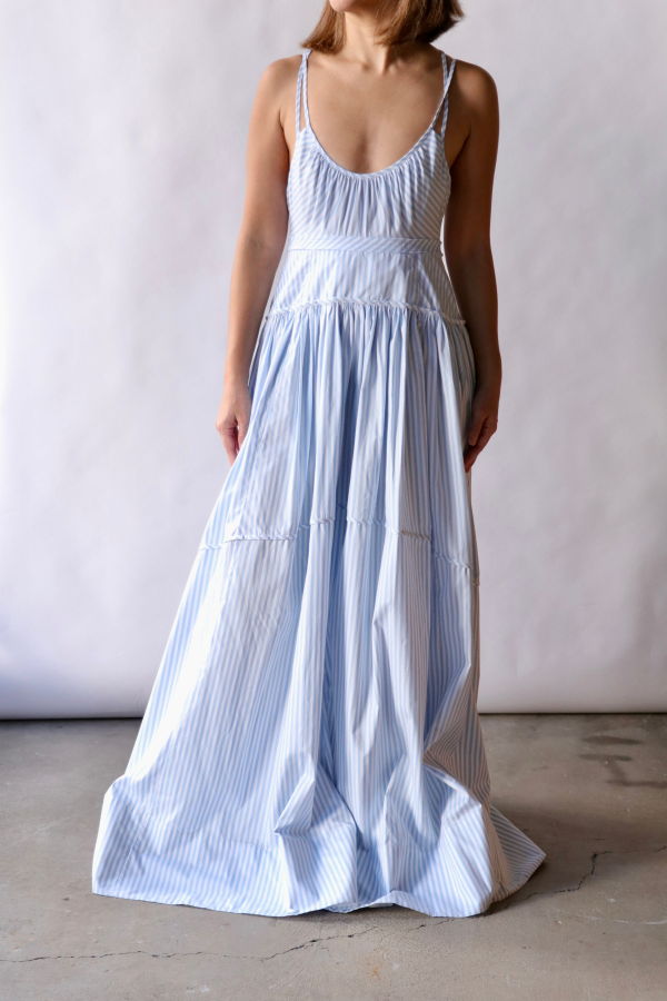 Lee Mathews Odette Cami Dress - Sky