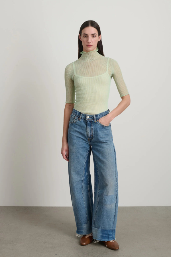 B Sides Reworked Vintage Culotte - Vintage Indigo