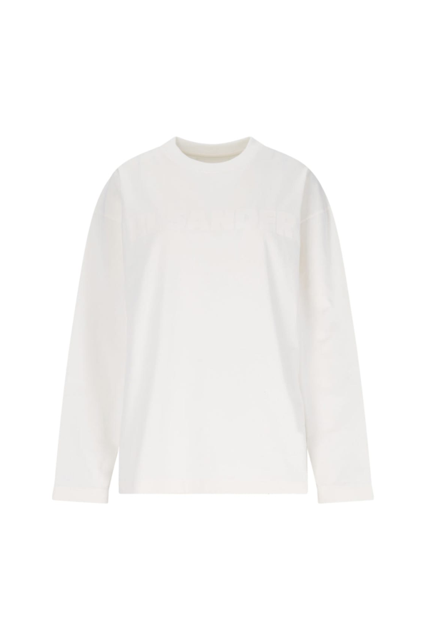 Jil Sander Logo T-Shirt - White