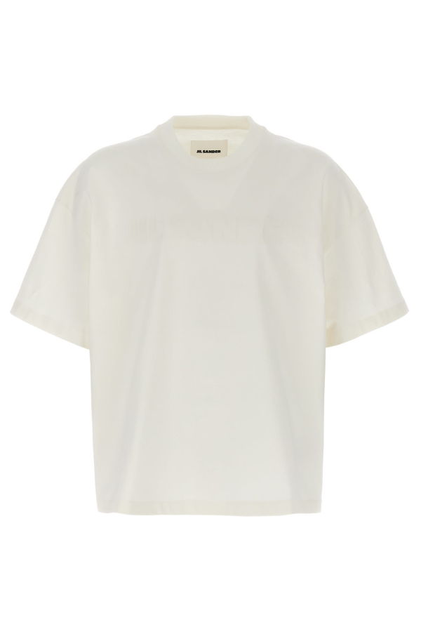 Jil Sander Logo Print T-Shirt - White