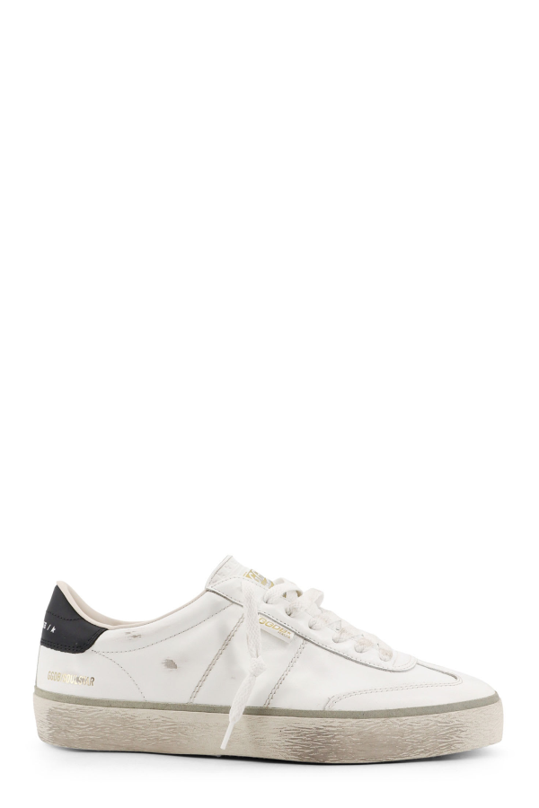 Golden Goose Soul Star Leather Sneakers - White