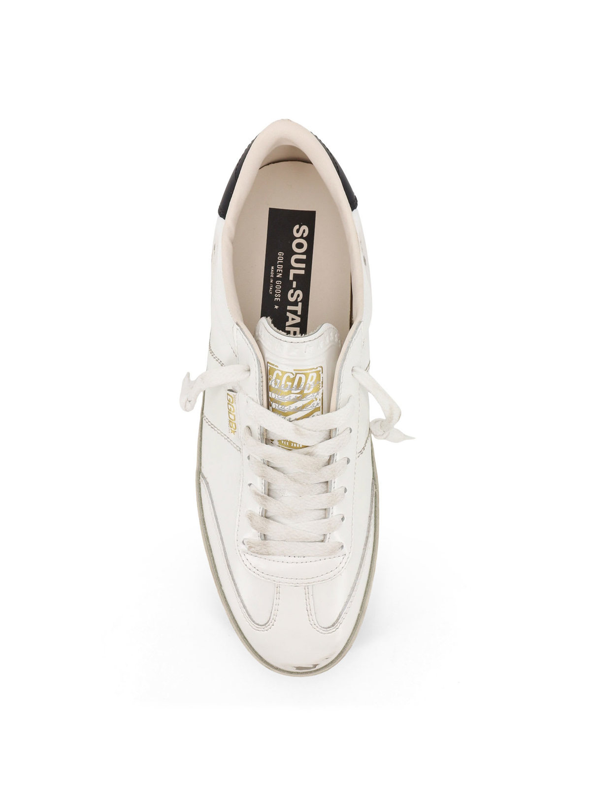 Golden Goose Soul Star Leather Sneakers - White - Image 5 of 5