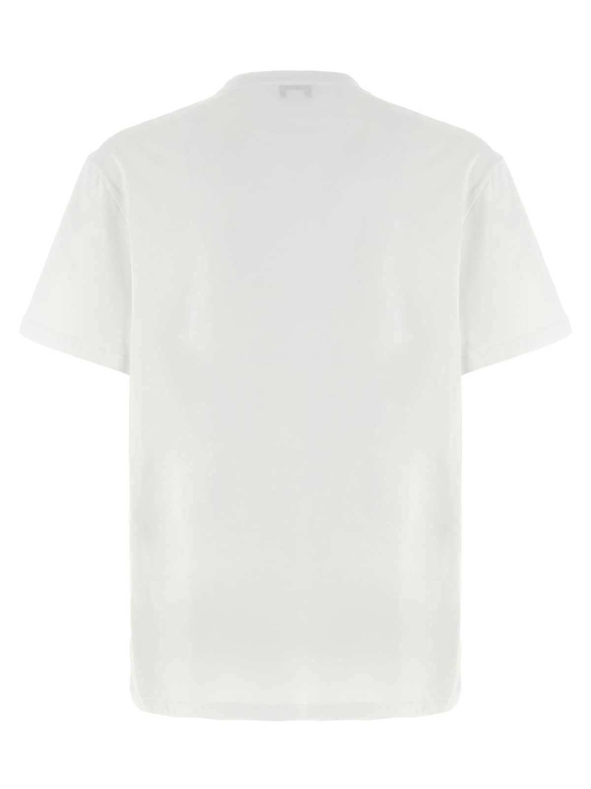 Alexander McQueen Flocked McQueen T-shirt - White/Black - Image 2 of 4