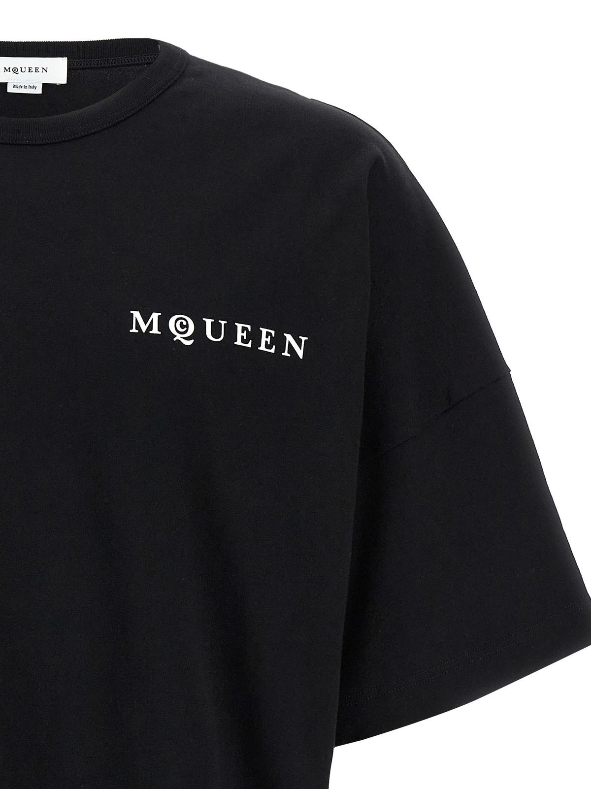 Alexander McQueen Mcqueen T-shirt - White/Black - Image 3 of 4
