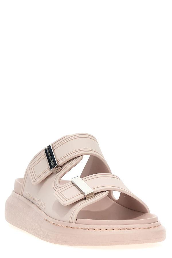 Alexander McQueen Rubber Sandals - Pink