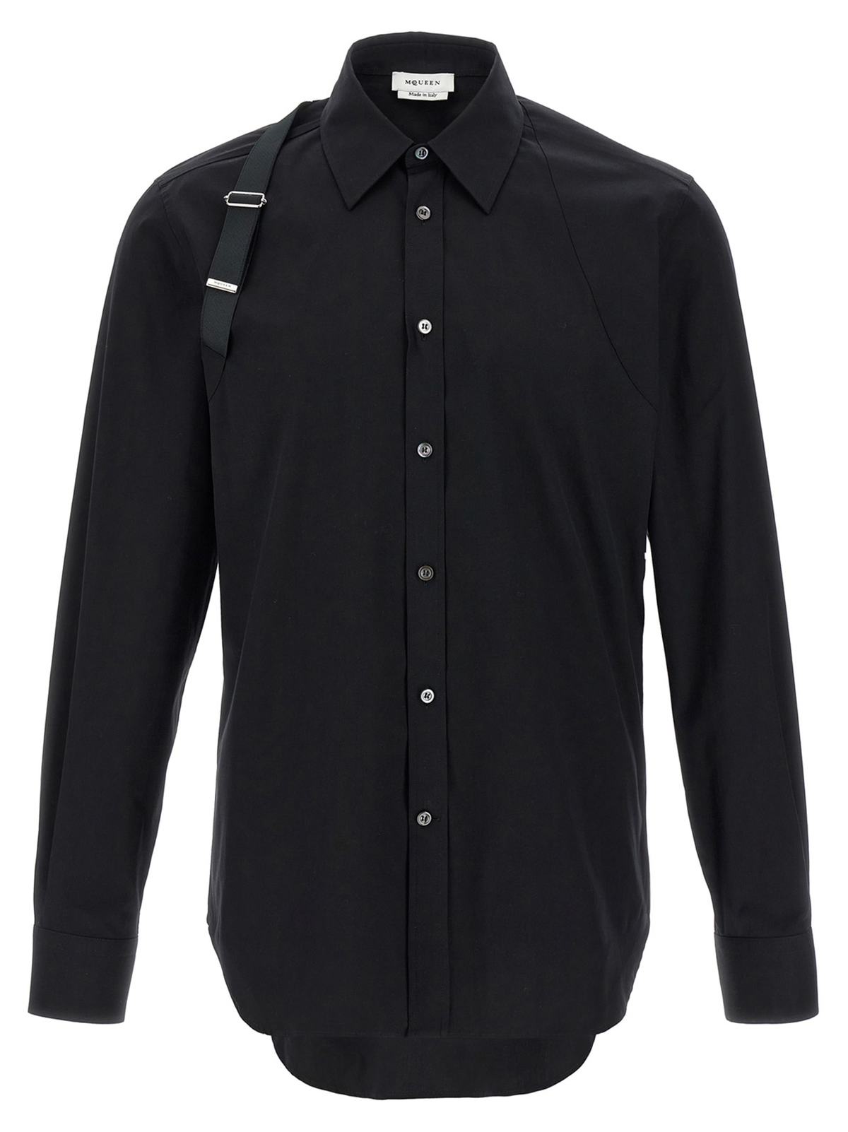 Alexander McQueen Harness Shirt - Black - Image 1 of 4