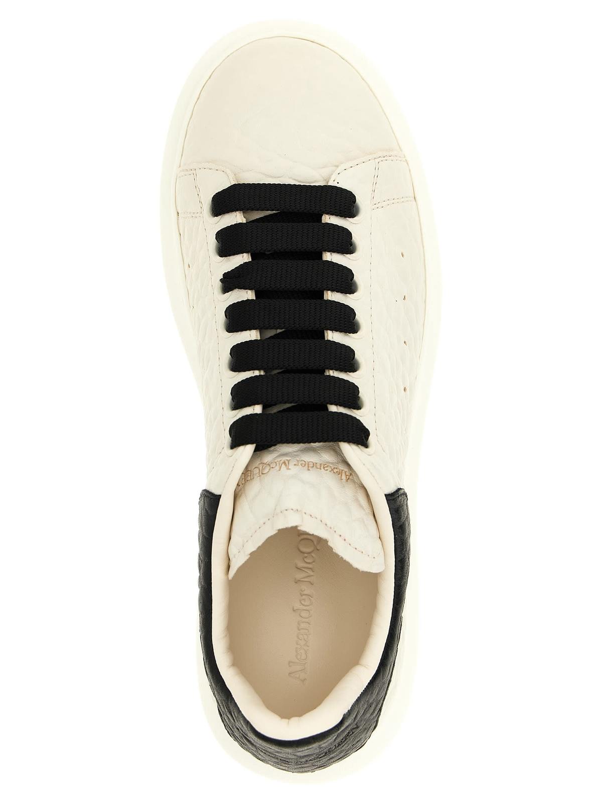 Alexander McQueen Larry Sneakers - White/Black - Image 4 of 4
