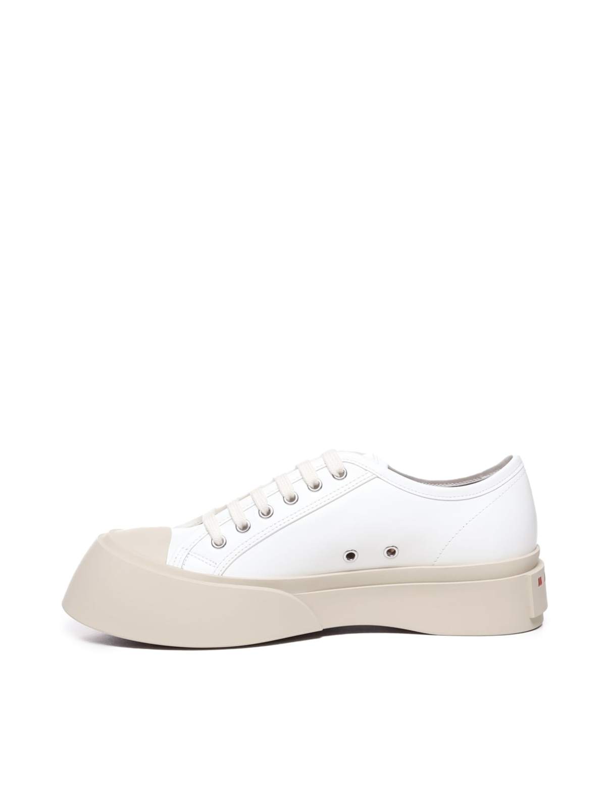 Marni Pablo Nappa Sneaker Shoes - Lilywhite - Image 4 of 4