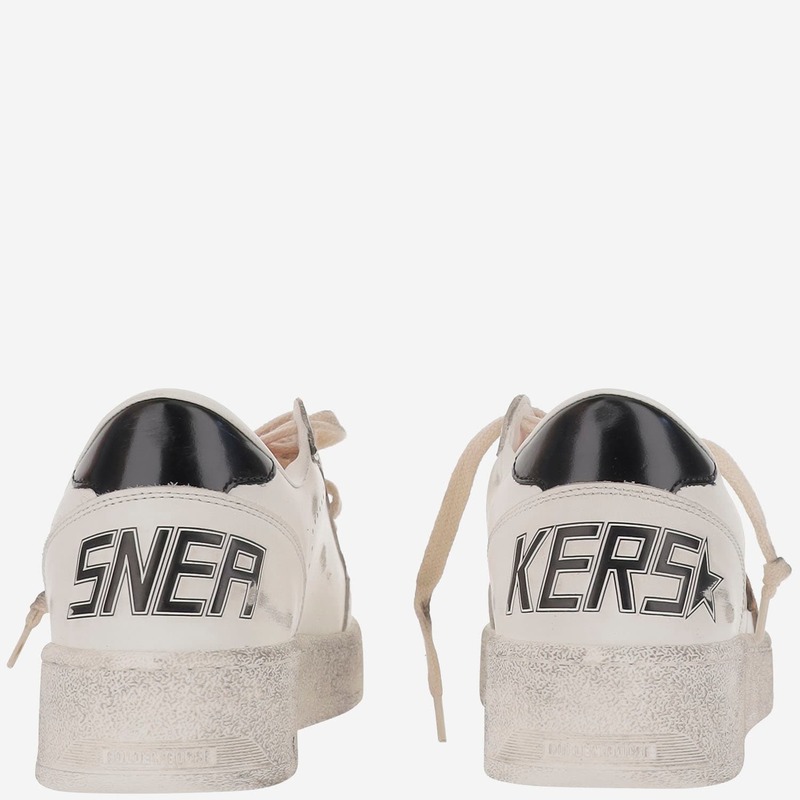 Golden Goose Ball Star Sneakers - White/Beigebrown