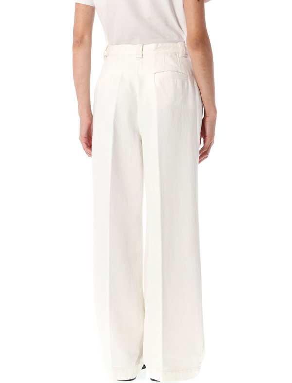 A.P.C. Tressie Denim Chino Trousers - Off White