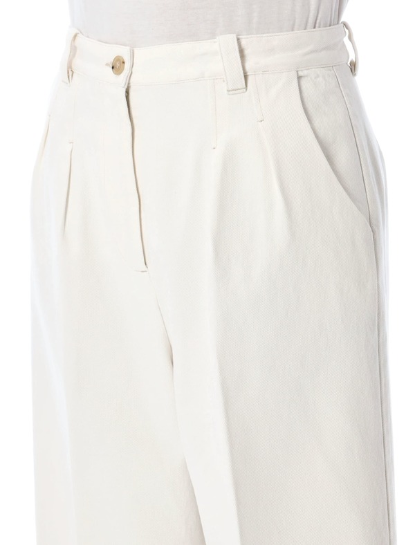 A.P.C. Tressie Denim Chino Trousers - Off White