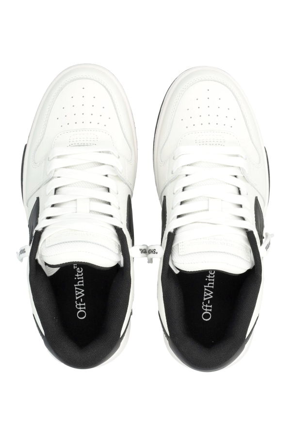 Off-White Out Of Office Leather Sneakers - White/Black