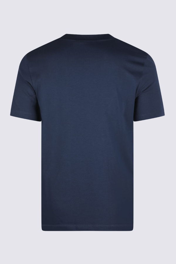 Marni Navy Cotton T-Shirt - Navy