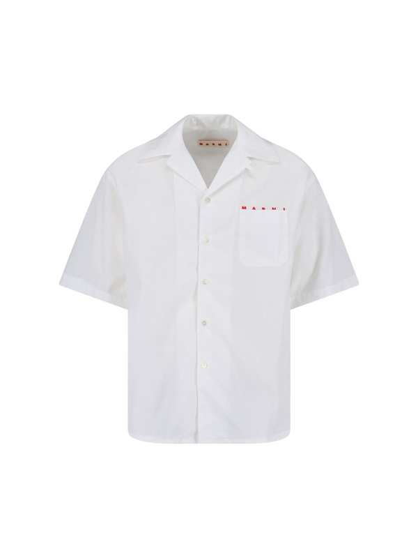 Marni Bowling Shirt - White