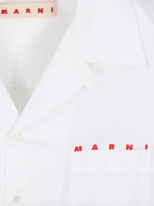 Marni Bowling Shirt - White