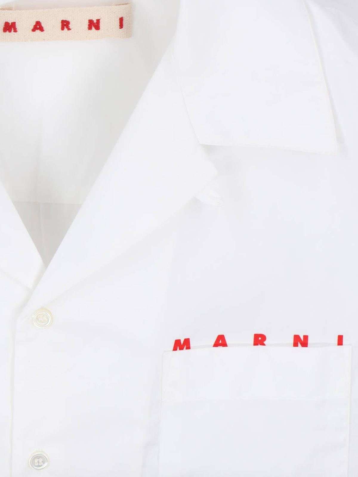 Marni Bowling Shirt - White - Image 3 of 3