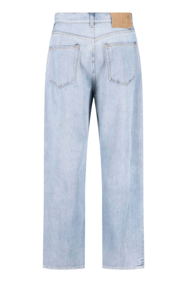 MM6 Maison Margiela Straight Jeans - Light Blue