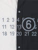 MM6 Maison Margiela Two-Tone Numeric Shirt - Black - Thumbnail 5