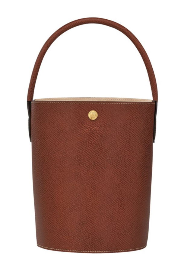 Longchamp Cuir De Russie Bucket Bag - Brown