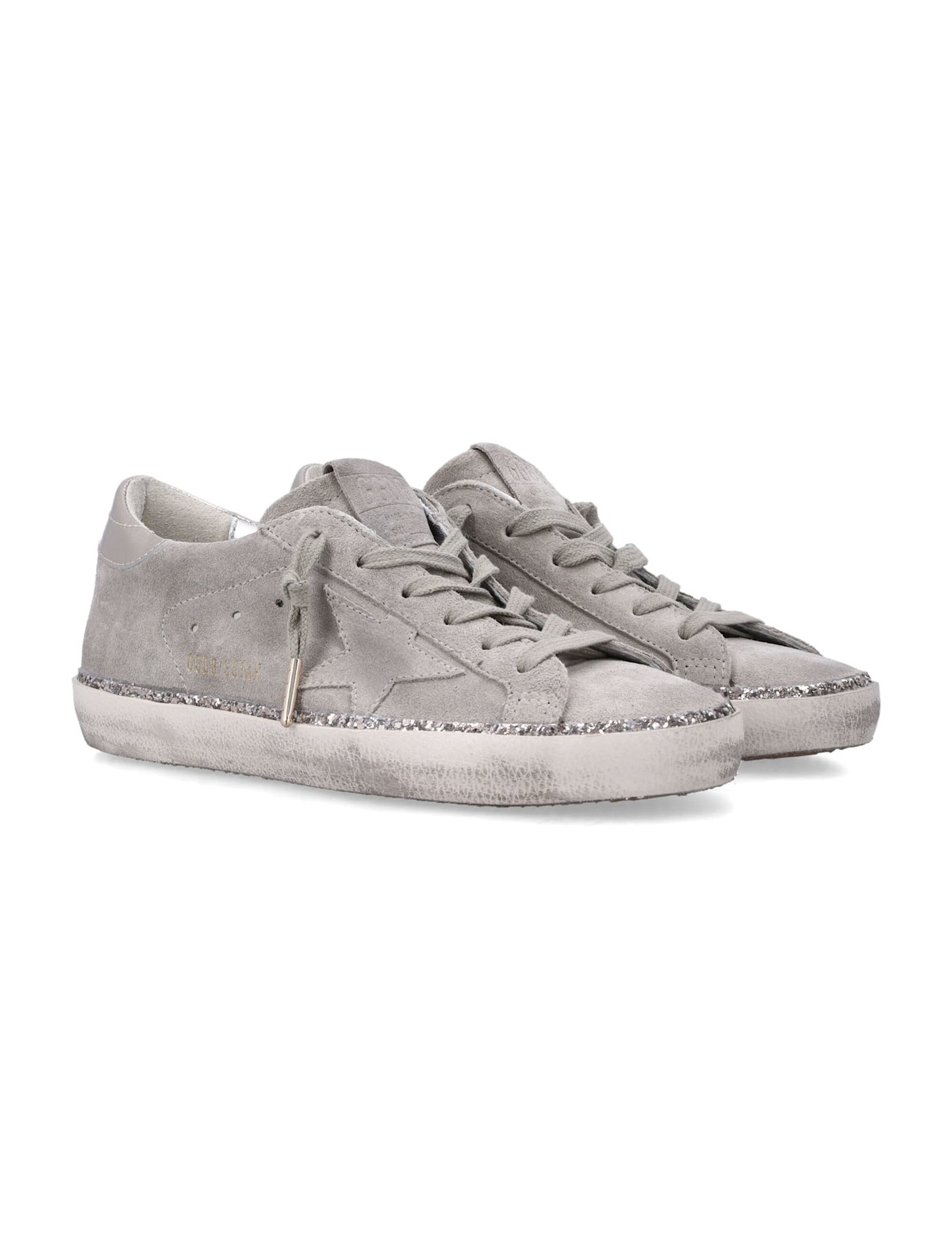 Golden Goose Super-star Sneakers - Taupe - Image 3 of 4