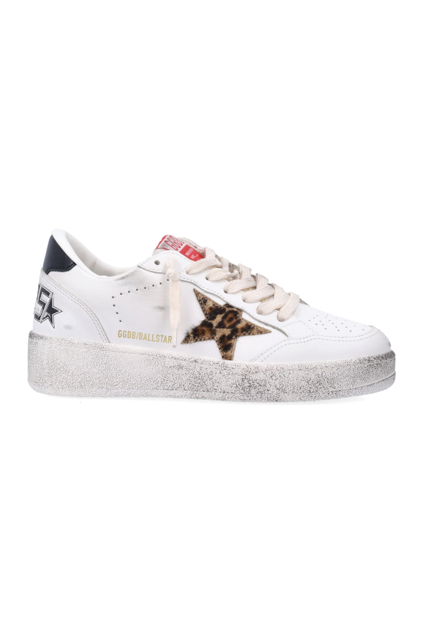 Golden Goose Ball Star Sneakers - White Leo