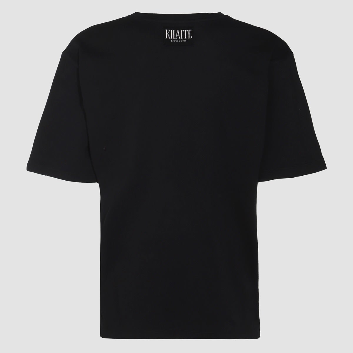 khaite Cotton T-Shirt - Black - Image 1 of 2
