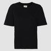 khaite Cotton T-Shirt - Black - Thumbnail 2