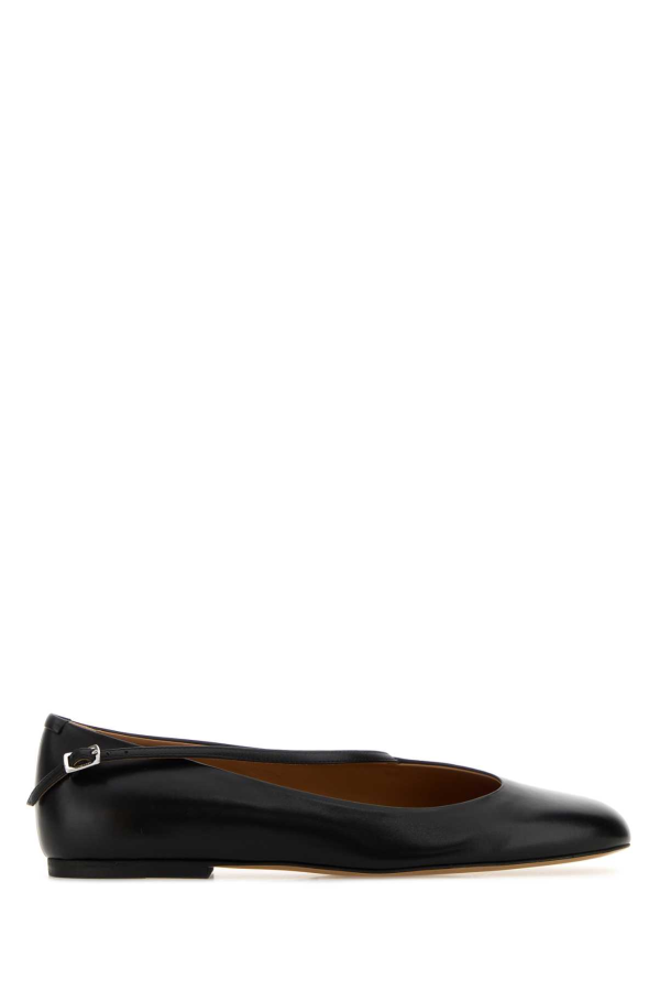 Jil Sander Elyss Ballerinas - Black