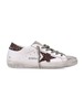Golden Goose Super-star Glitter Star Sneakers - Milk + Brown Glitter - Thumbnail 1