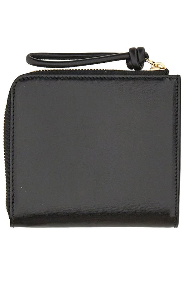 Jil Sander Leather Card Holder - Black