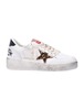 Golden Goose Ball Star White Sneakers With Leopard Pony Star - White Leo - Thumbnail 1