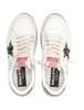 Golden Goose Ball Star White Sneakers With Leopard Pony Star - White Leo - Thumbnail 2