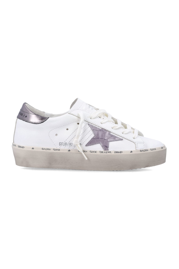 Golden Goose Hi Star Sneakers - White Grey Lillac