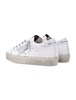 Golden Goose Hi Star Leather Sneakers - White/Silver - Thumbnail 4