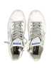 Golden Goose Francy Hi-Top Sneakers - White Silver - Thumbnail 2