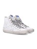 Golden Goose Francy Hi-Top Sneakers - White Silver - Thumbnail 3
