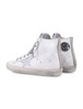 Golden Goose Francy Hi-Top Sneakers - White Silver - Thumbnail 4