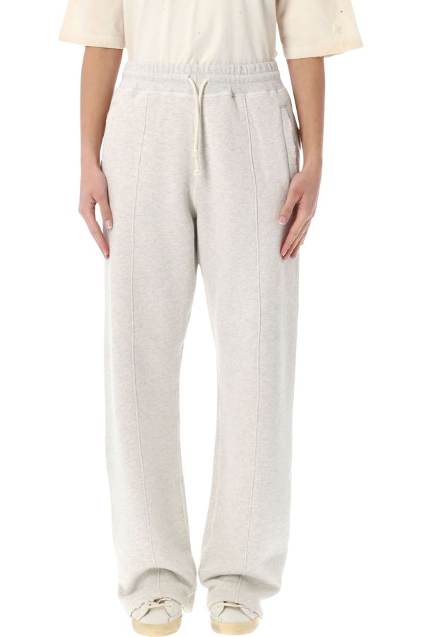 Golden Goose Cotton Sweatpants - Vintage Grey Melange