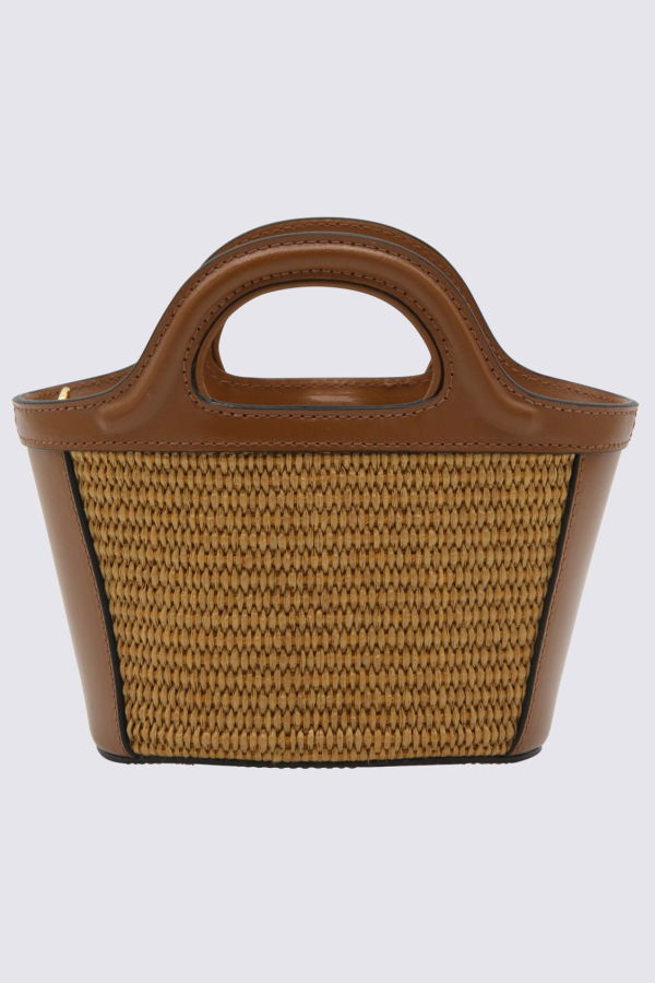 Marni Tropicalia Mini Top Handle Bag - Raw Sienna