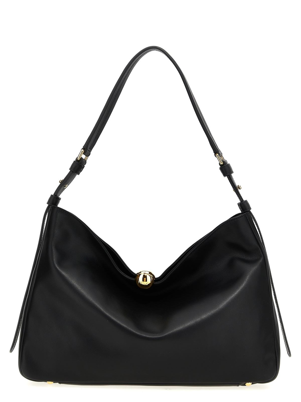 Furla Sfera Soft L Shoulder Bag - Black - Image 1 of 4