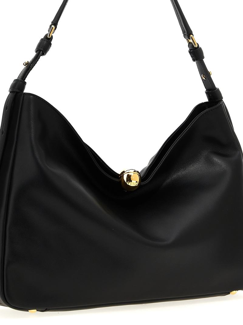 Furla Sfera Soft L Shoulder Bag - Black