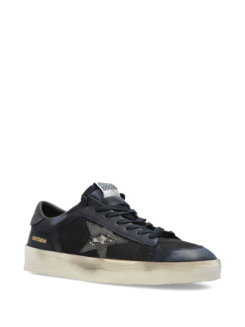 Golden Goose Stardan Multicolor Sneakers - Black