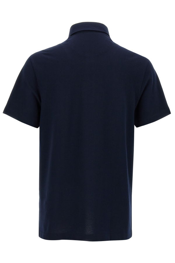 Brioni Cotton Polo Polo Shirt - Blue
