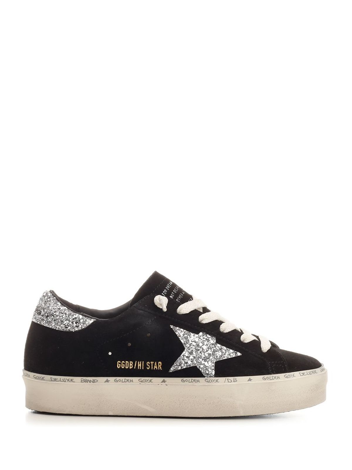 Golden Goose Hi Star Sneaker - Black - Image 1 of 5