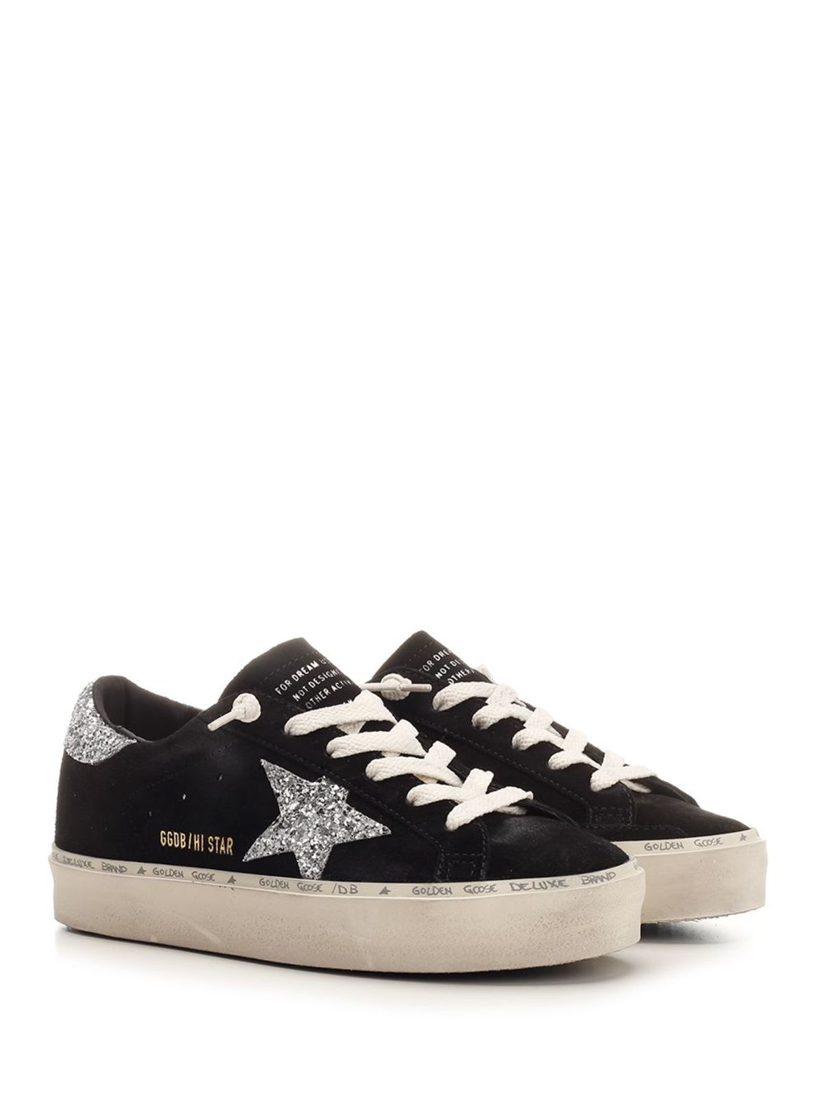 Golden Goose Hi Star Sneaker - Black - Image 2 of 5