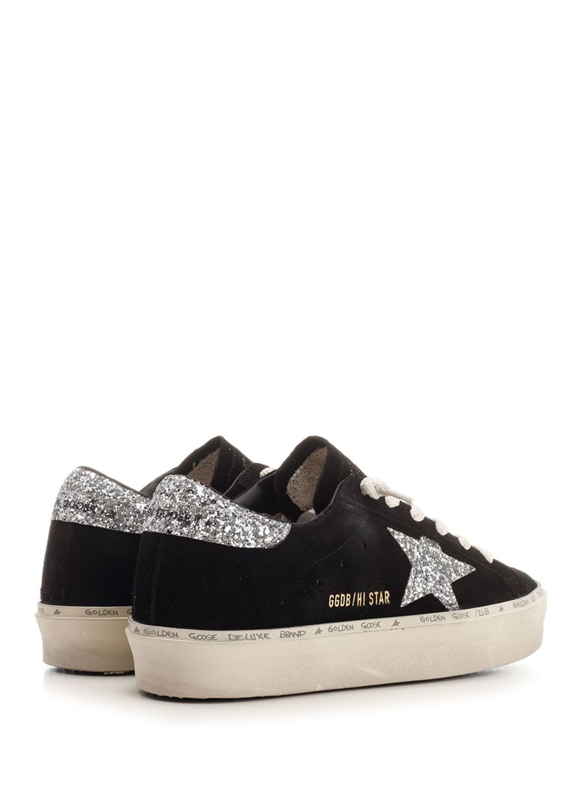 Golden Goose Hi Star Sneaker - Black - Image 3 of 5