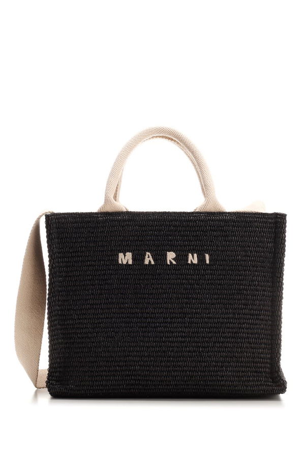 Marni Raffia Tote Bag