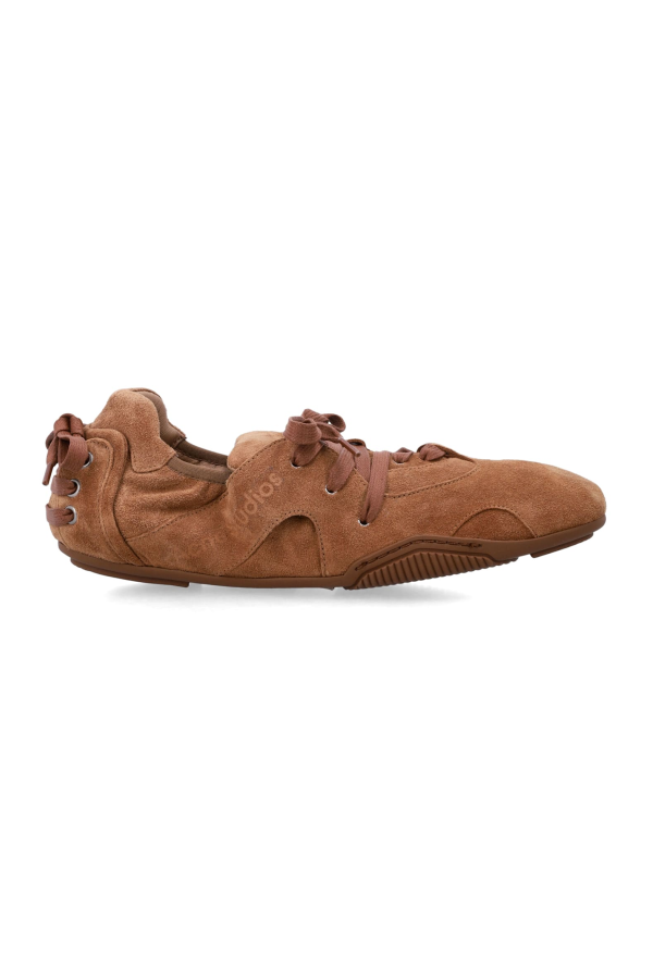 Acne Studios Suede Leather Sneakers - Chestnut Brown
